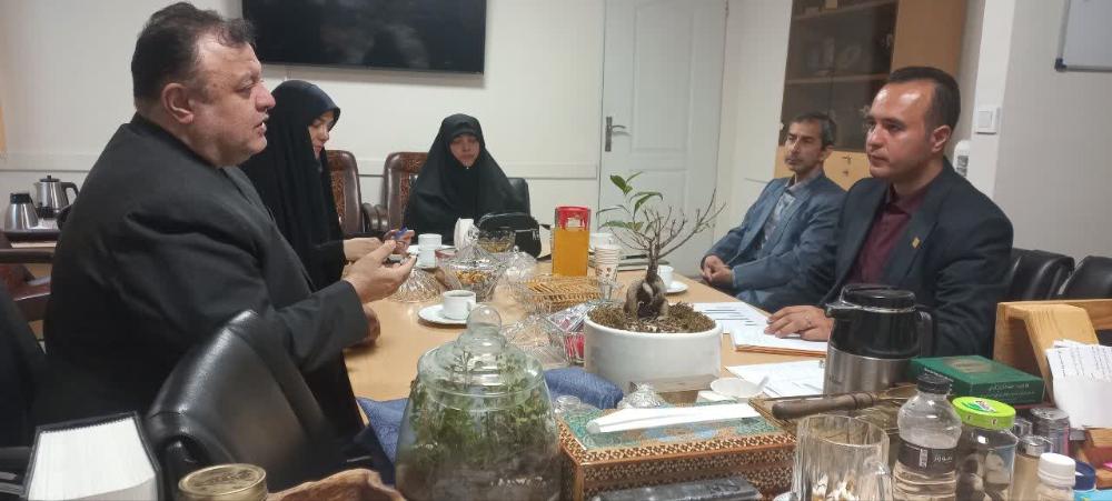 دیدار مدیر امور دانشجویان شاهد و ایثارگران دانشگاه با مدیر کل شاهد و ایثارگران وزارت علوم